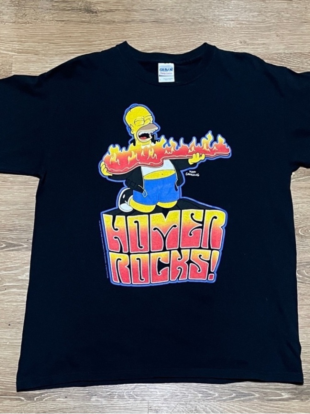 The Simpsons Homer Rocks Shirt - Picture 7 of 7